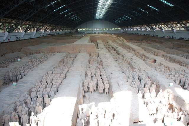 Los guerreros de terracota de Xiam, Museos-China (1)