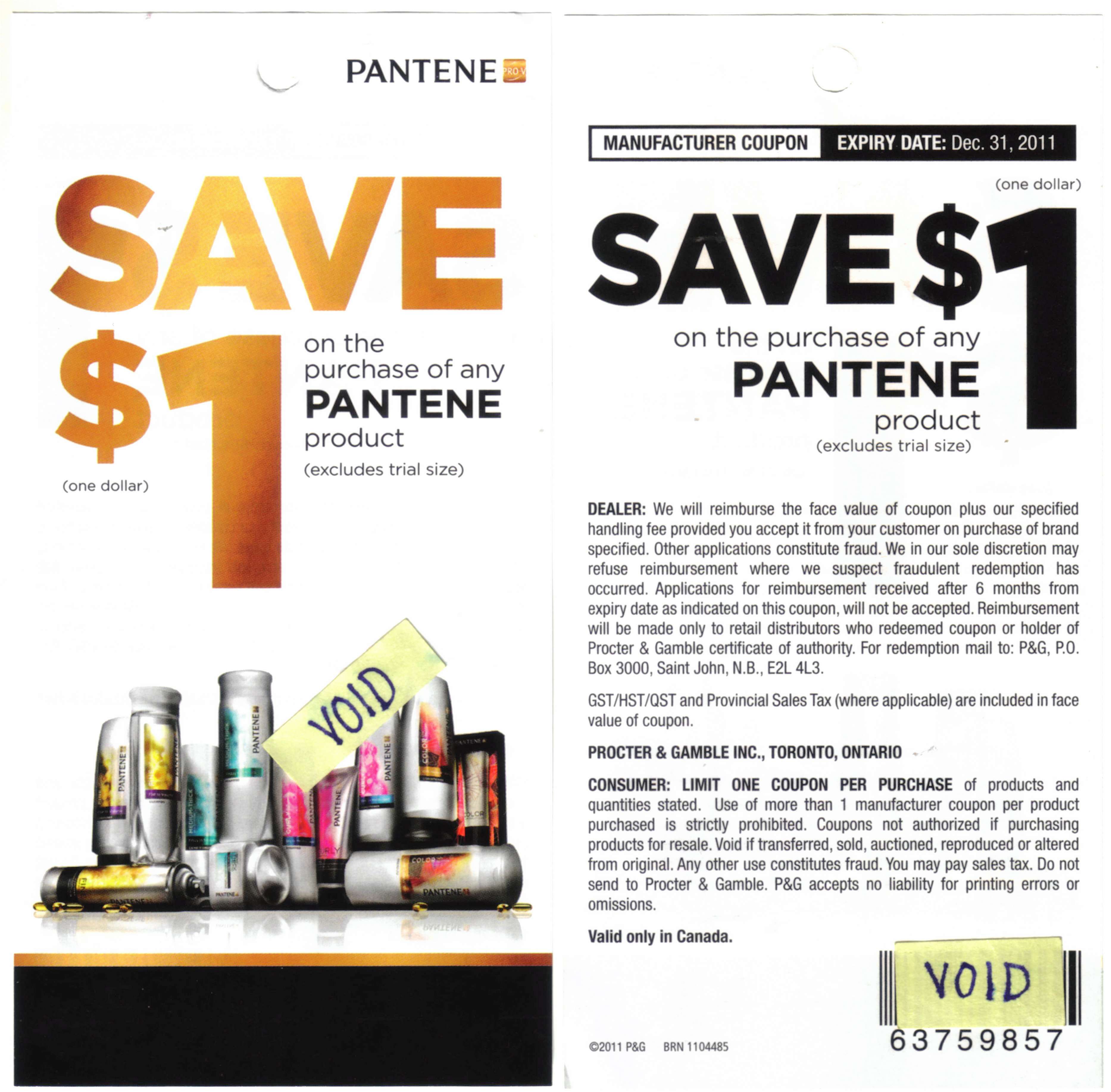 pantene-coupon